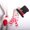 A, variant on SDJMa Christmas Curtain Buckles Tiebacks Decorations - Santa Claus Holdback Decor Snowman Drapes Holder for Home Window Xmas Ornaments Gift