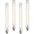 thumbnail image 1 of Bombilla tubular LED LVYE regulable 12 W 3000 K E26 100 W, paquete de 4, 1 of 9