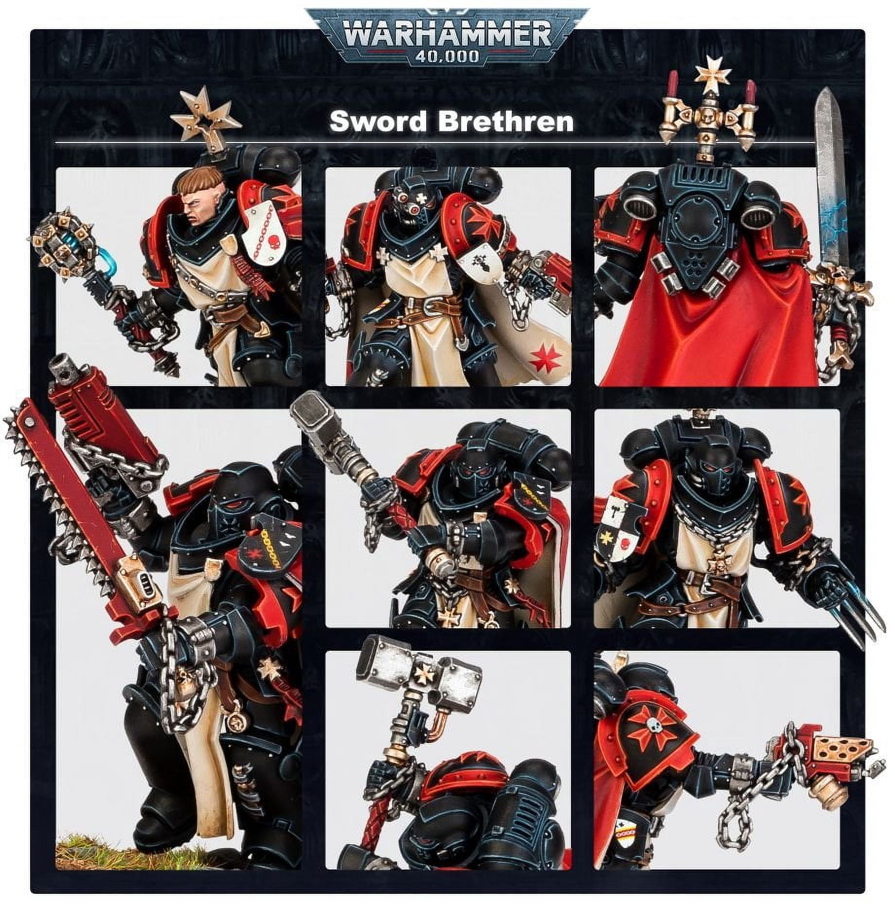 Games Workshop Warhammer 40,000 Black Templars Sword Brethren