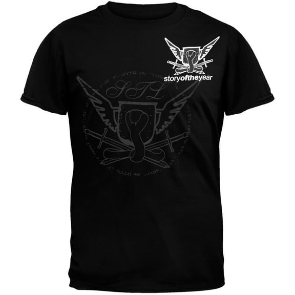 Story Of The Year Men's Crest Short Sleeve T Shirt