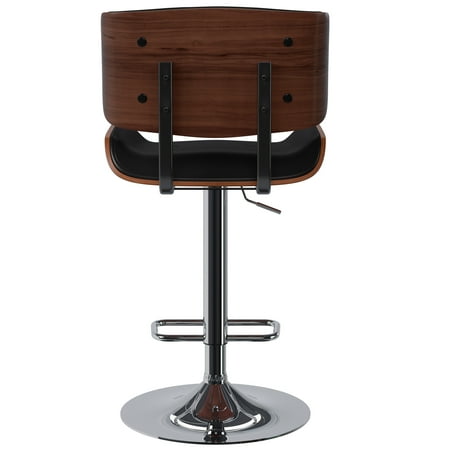 Simpli Home - Holland Adjustable Bar Stool - Black