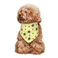 thumbnail image 3 of Dog Bandanas, abstract yellow circles Adjustable Dog Scarf Triangle Bib Handkerchief Accessories for Small Medium Large Dogs, Cats, Pets, 3 of 6
