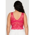 thumbnail image 5 of Womens Plus Size Lace Sweetheart Cami, 5 of 5