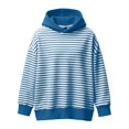 thumbnail image 5 of oqasdz Mens Sweatshirt Festival Striped Long Sleeve Hooded Pullover with Front Pocket Holiday Streetwear Durable Soft Casual Outdoor, 5 of 5