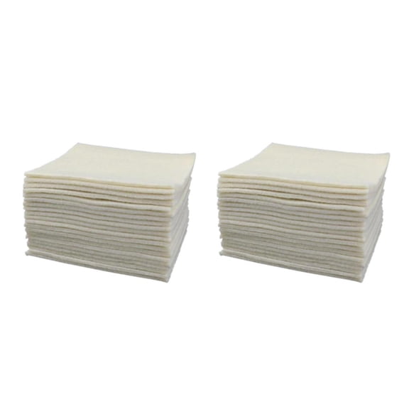 Inteprter 20 unidades/juego de almohadillas de algodón para permanente, parche para barra de pelo, accesorio de alta temperatura Tipo 1 2piezas