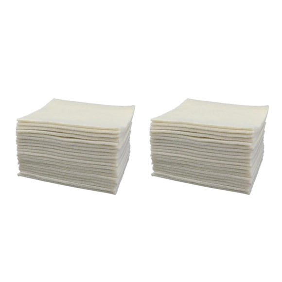 Inteprter 20 unidades/juego de almohadillas de algodón para permanente, parche para barra de pelo, accesorio de alta temperatura Tipo 1 2piezas