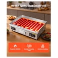 thumbnail image 3 of Commercial Electric Griddle 25.79 x 15.75 inch, 2800W Adjustable Temp Control, Stainless Steel Flat Top Grill for Steak & Pancake, 3 of 8