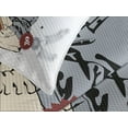 thumbnail image 4 of Ambesonne Skateboarder Quilted Bedspread Set 3 Pcs, Skate and Sneakers Art, Queen Size, Brown and Cream, 4 of 5
