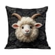 thumbnail image 2 of Uuiauoio Cute Animal Print Pillow Cover Decorative Throw Pillowcase for Sofa Couch Bedroom Living Room Home Decor Accent Pillow Soft Plush Cushion Cover, 2 of 6