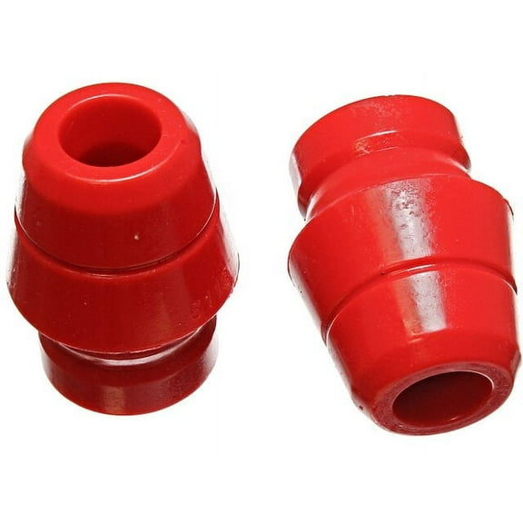 Front Jounce Bumper Set - Compatible with 1997 - 2018 Jeep Wrangler Unlimited Moab 1998 1999 2000 2001 2002 2003 2004 2005 2006 2007 2008 2009 2010 2011 2012 2013 2014 2015 2016 2017