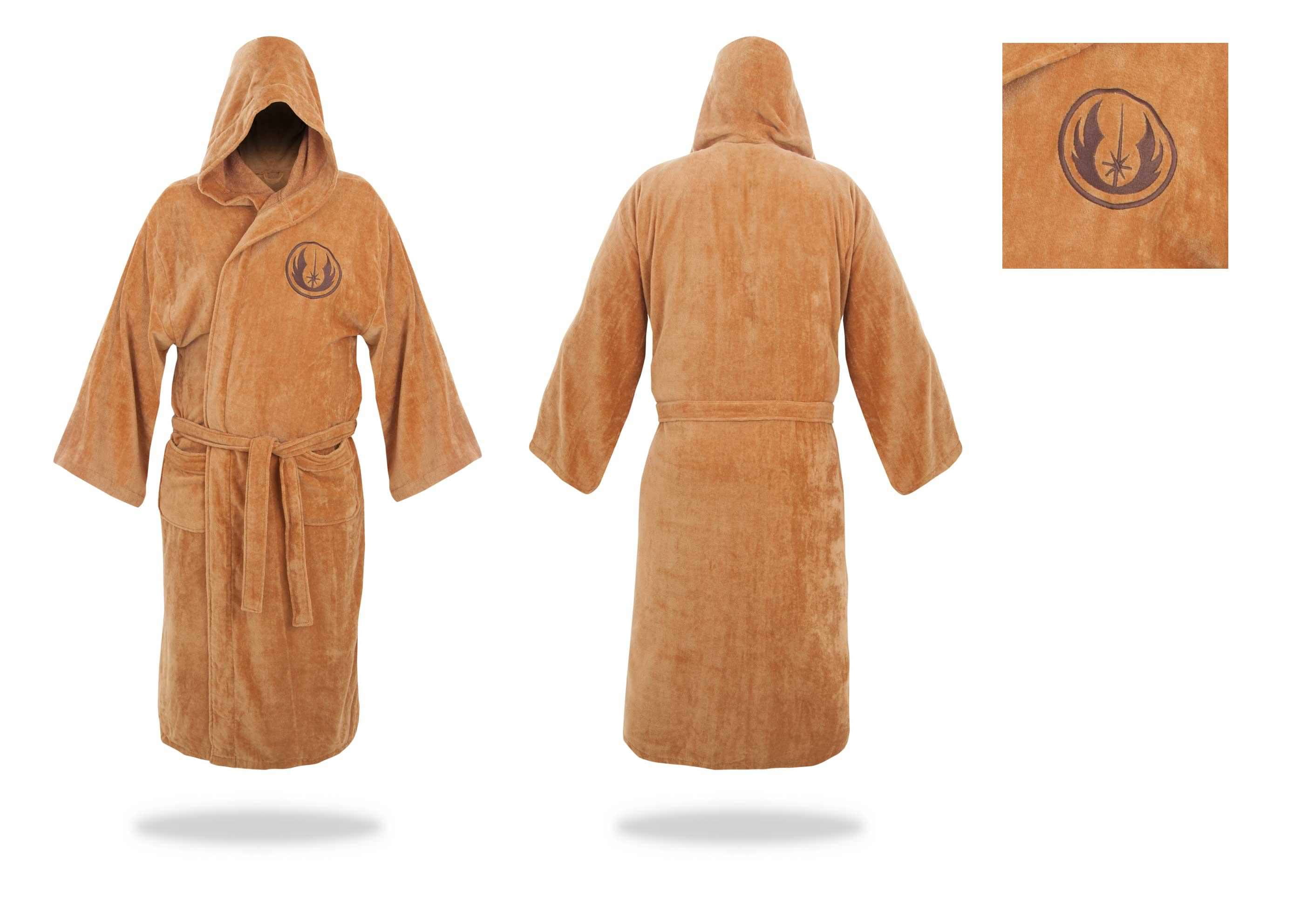 Robe Factory Star Wars Jedi Cotton Hooded Bathrobe