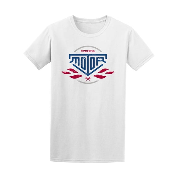 Automotive Powerful Motorcycle Tee Men's -Image by Shutterstock