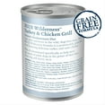thumbnail image 3 of Blue Buffalo Wilderness Adult Wet Dog Food, Turkey & Chicken Grill, 12.5-oz. Can, 3 of 12