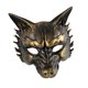 thumbnail image 5 of Máscara de Halloween Yuyangstore para cosplay adultos oro, 5 of 8