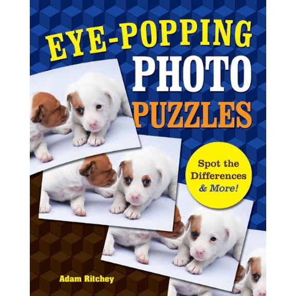 Pre-Owned Eye-Popping Photo Puzzles: Spot the Differences & More! (Paperback) 1402770790 9781402770791