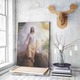thumbnail image 3 of AEFER The Resurrected Christ Jesus Canvas Wall Art Print Poster Picture Modern Office Home Room Decor Unframe: 24x20inch(60x50cm), 3 of 6