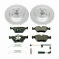 thumbnail image 2 of Power Stop Front Euro-Stop ECE-R90 Certified Brake Pad and Rotor Kit ESK5298 Fits 2007 BMW X3, 2 of 5