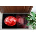 thumbnail image 5 of Sea Landscape Rug, Huge Red Moon Rugs, Moon Landscape Rug, Full Moon Rug, Bathroom Rug, Car Mat, Front Door Rug, Non-Slip Carpet, View Rug, 2.6'x9.2' - 80x280 cm, 5 of 8