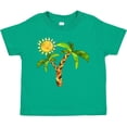 thumbnail image 3 of Inktastic Palm Trees with Cute Smiling Sun Boys or Girls Toddler T-Shirt, 3 of 5