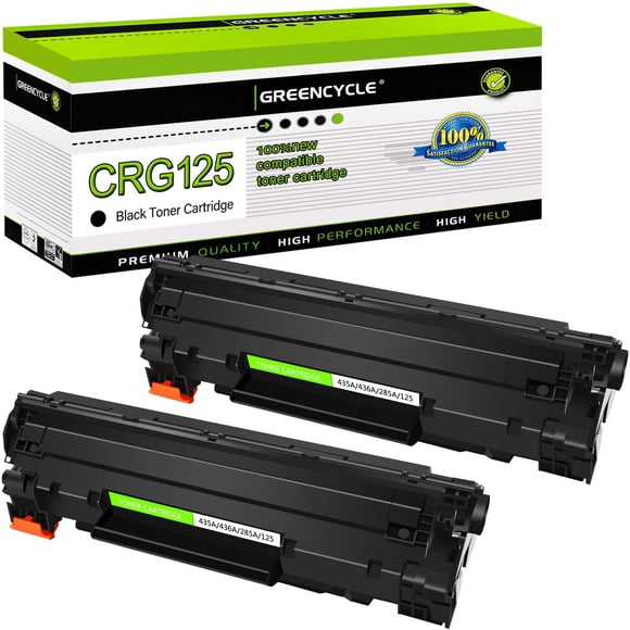Cartucho de tóner compatible con Greencycle Canon 125 CRG-125 C125