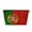 Gold, variant on Portugal Flag Art Flags Purse Organizer Handbags Totes Leather Zipper Printing Bag For Women Travel Toiletry Bag
