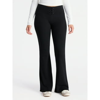 No Boundaries Side Stripe Track Pants, 31” Inseam, Women's and