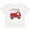 AA-White, variant on Inktastic Valentine Fire Truck with Hearts Boys or Girls Toddler T-Shirt