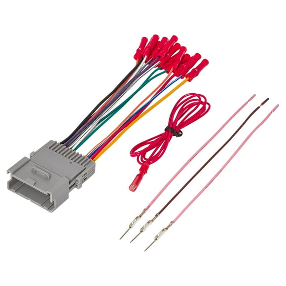 Arnés de cableado estéreo de coche RED WOLF para GMC Envoy 2002-2008