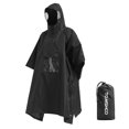 thumbnail image 1 of TOMSHOO Poncho de Pluie Multifonctionnel Léger Imperméable à Capuche pour Hommes Femmes Randonnée en Plein Air Cyclisme Camping, 1 of 8