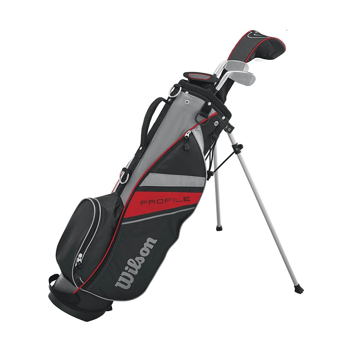 ジュニア Wilson PROFILE ゴルフ クラブ セット バッグ付き Wilson Profile Complete Small Junior Right Hand Golf Set