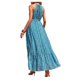 thumbnail image 2 of Vestido Largo Halter Estampado Bohemio playa Dama Casual Dara Baby  Vest022, 2 of 4