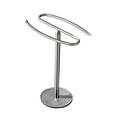 thumbnail image 3 of Soporte para toalla de mano, soporte para reloj, resistente al óxido, multifuncional, 12 pulgadas de alto, para joyería, pulseras, accesorios de Plateado, 3 of 8