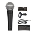 thumbnail image 1 of Dosaele Professional SM58 Handheld Dynamic Microphone with Heart-Shaped Directional Pickup  6.35mm Jack & USB-Powered for Live Concerts  Teaching  Streaming  Podcasts - Black, 1 of 6