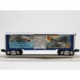 thumbnail image 2 of Lionel Thomas Kinkade Christmas Light Express MUSA O Gauge Model Train Boxcar, 2 of 7