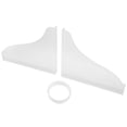 thumbnail image 4 of 2 Pcs Protection de Douche en Acrylique pour Baignoire Éclaboussures, 4 of 8