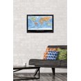 thumbnail image 3 of Map - World Wall Poster, 22.375" x 34", 3 of 4
