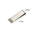 thumbnail image 4 of Methold Pen Loop Holder Portable Vintage Notebook Book Pens Clip Diarios Recibo Clips Organizador decorativo Suministro para la escuela Carpetas de archivos Plata tipo 3, 4 of 6
