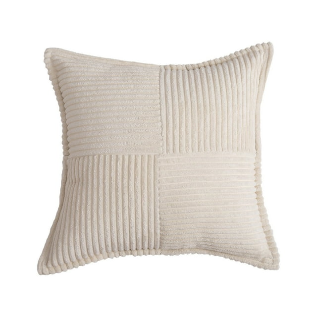 Standard Pillows Case Slip Pillowcases Stripe Splice Corduroy With Wide