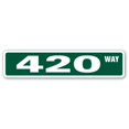 thumbnail image 1 of SignMission SS-420 4 x 18 Po. 420 Panneau de Rue, 1 of 1