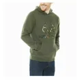 thumbnail image 2 of Realtree Men's Logo Cotton Blend Fleece Pullover Hoodie Sweater (Green, XXL), 2 of 4