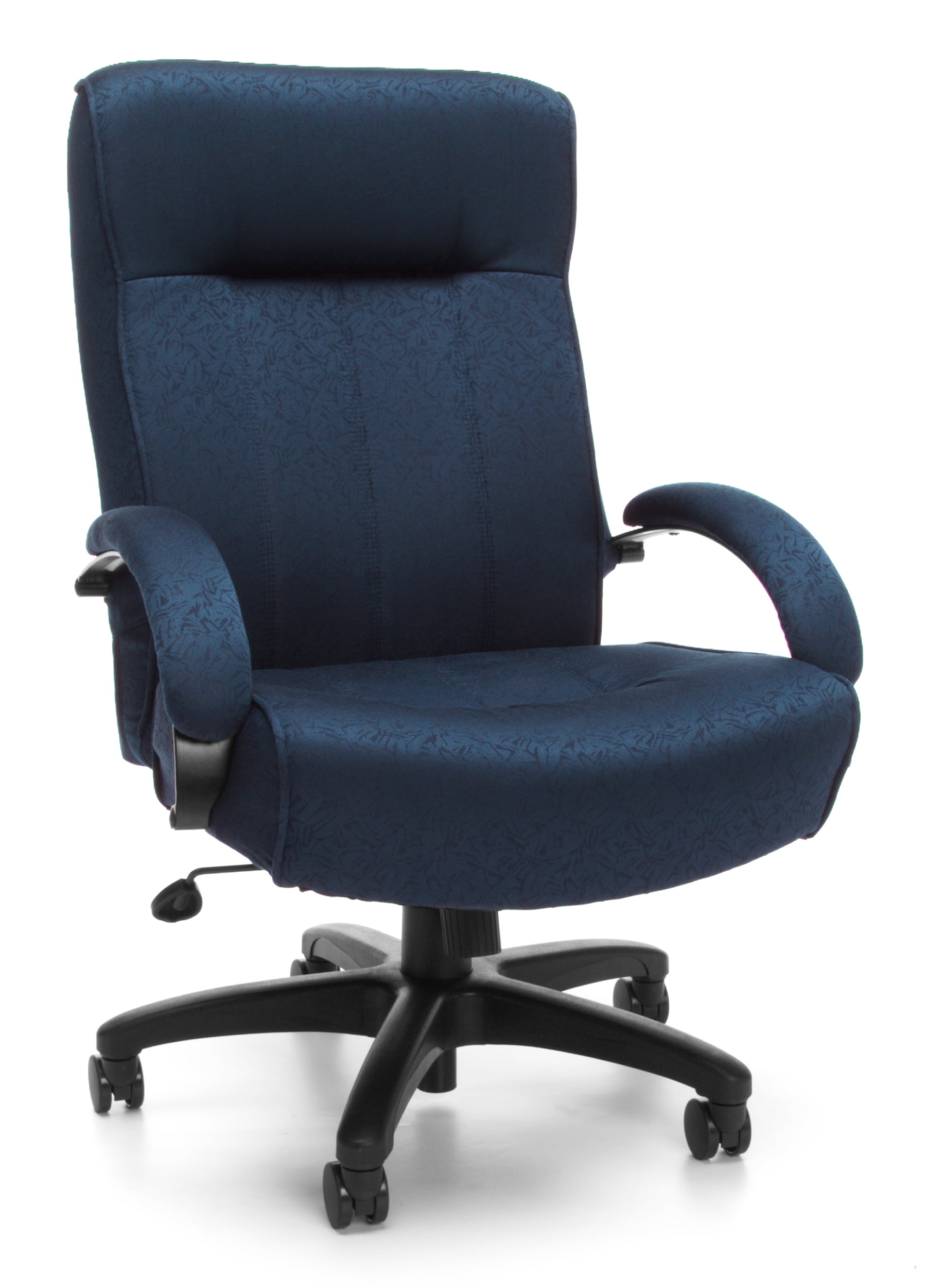 OFM Model 710 Fabric High-Back Big and Tall Executive Chair, Navy