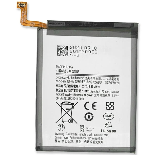 3 85v Replacement Battery For Samsung Galaxy Note 10 Plus N975 Eb Bn972abu Walmart Com Walmart Com