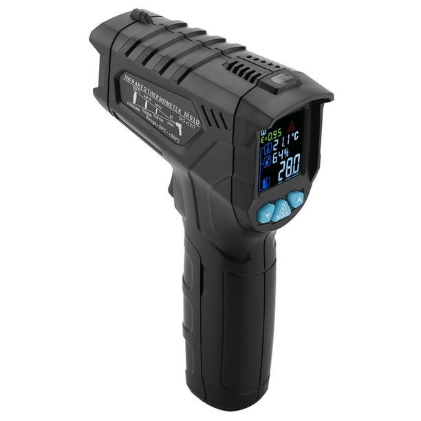 Termómetro infrarrojo digital sin contacto con pantalla LCD MESTEK IR01D de 50 a 800 ℃