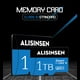 thumbnail image 5 of Memoria Micro SD de 1024 GB, formato SDXC, estándar UHS-I, clasificaciones U3, V30, C10 y A2, ideal para videograbación 4K, cámaras, drones y dispositivos Android, 5 of 7