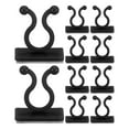 thumbnail image 7 of 100-Pack Plastic Plant Wall Clips, 7.4mm/0.29Inch Self-Adhesive Plant Clips for Climbing Plants [Black], 7 of 7
