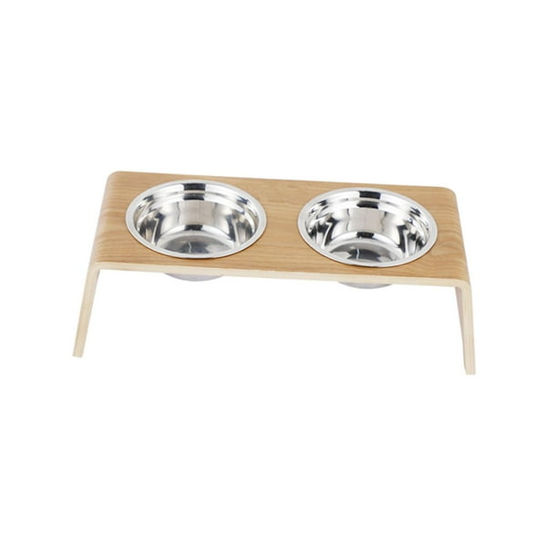 elevados para mascotas, platos para gatos para comida y agua, antideslizantes para gatos de interior, dispensador de comida, platos para Yinane comedero elevado para gatos