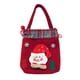 thumbnail image 3 of Bolsa de regalo navideña novedosa con asas, reutilizable, con diseño de muñeco de nieve rojo, 3 of 6