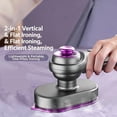 thumbnail image 4 of Mini Garment Steamer Portable Handheld Clothes Steamer for Travel 360° White, 4 of 7