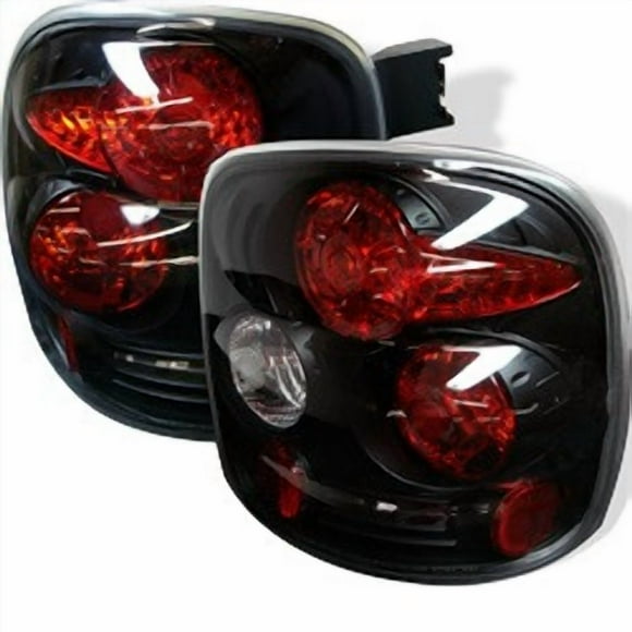 Spyder Auto 5002105 Euro Style Tail Lights Fits 99 04 Silverado 1500