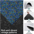 thumbnail image 3 of Blue Christmas Holly and Candy Cane Pattern Kitchen Rugs Sets Of 3,Kitchen Runner Rugs Non Skid Washable,Decorative Kitchen Floor Mats for Kitchen,Sink,Laundry,17"x30"+ 17"x47" + 17"x59", 3 of 6